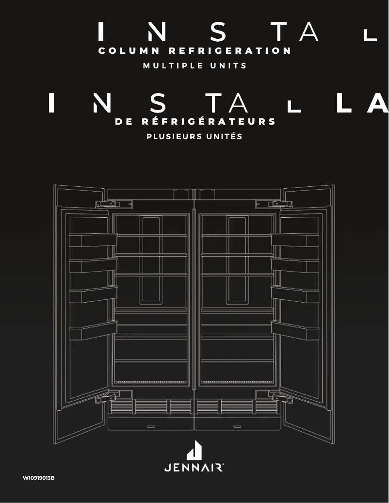 Image de la première page du manuel de l'appareil JBZFL18IGX