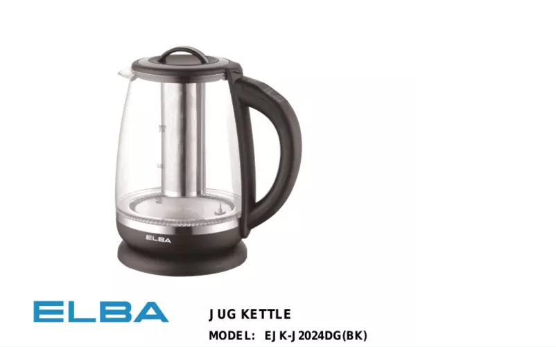 Image de la première page du manuel de l'appareil EJK-J2024DG(BK)