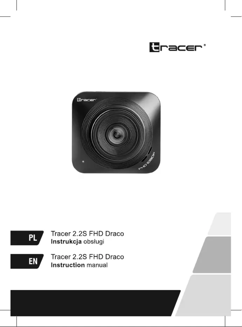 Page n°1 - Manuel utilisateur Tracer 2.2S FHD Draco
