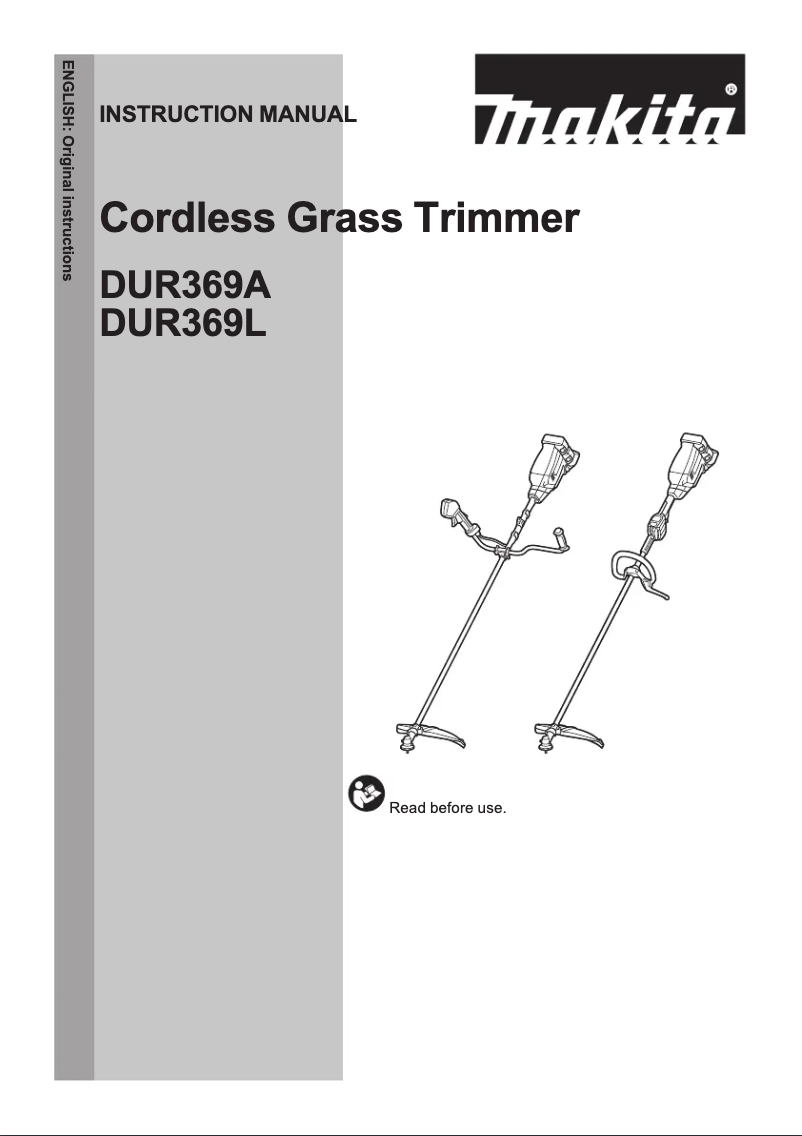 Image de la première page du manuel de l'appareil DUR369LPG2