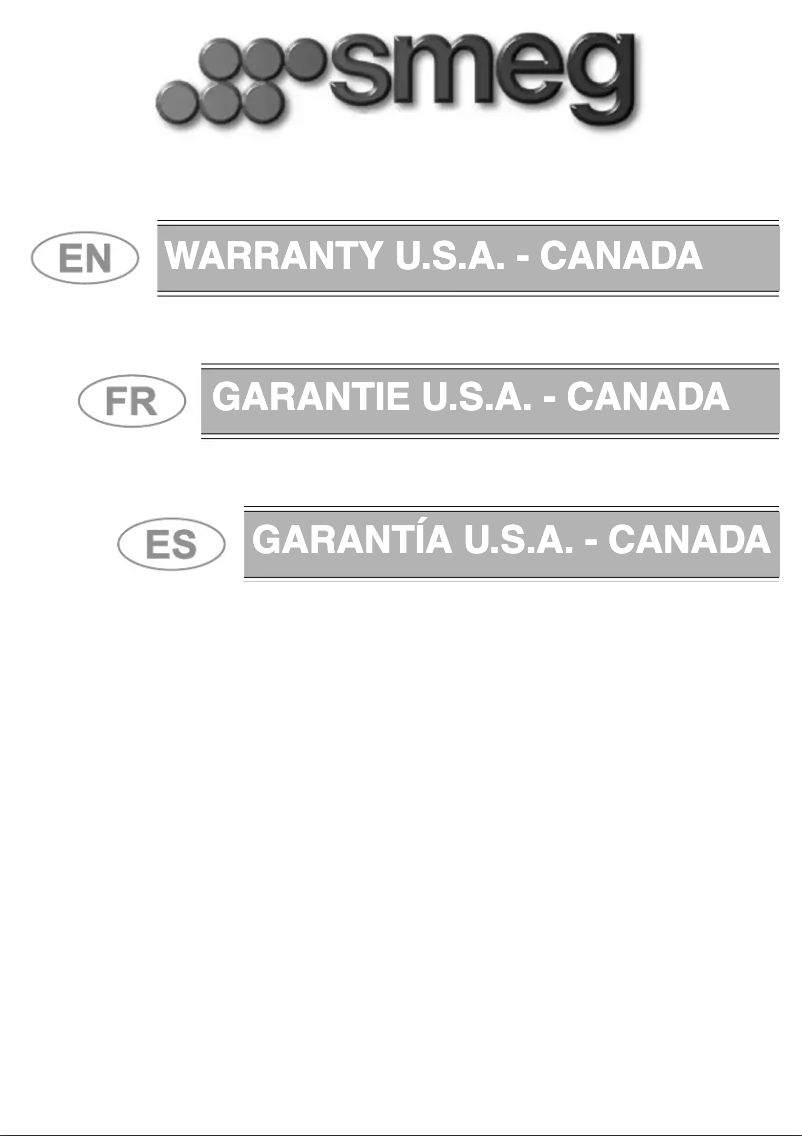 Page n°1 - Mode d'emploi Smeg TRU36GGX