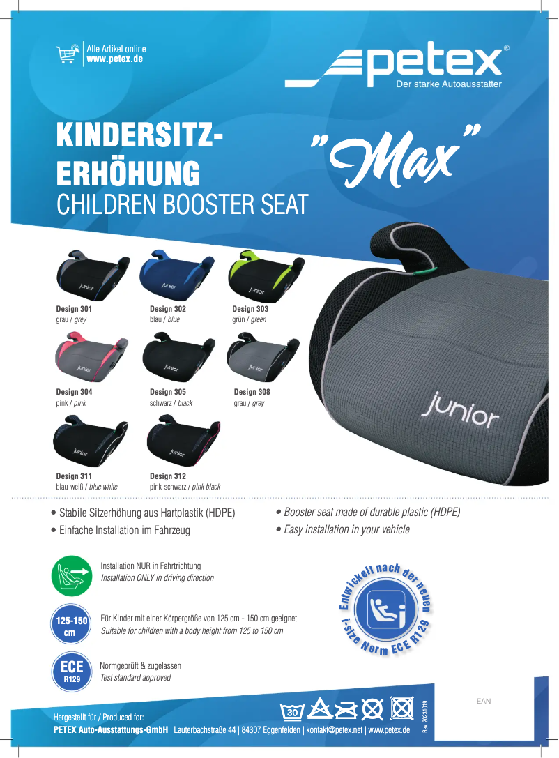 Imagen de la primera página del manual del dispositivo Max 302