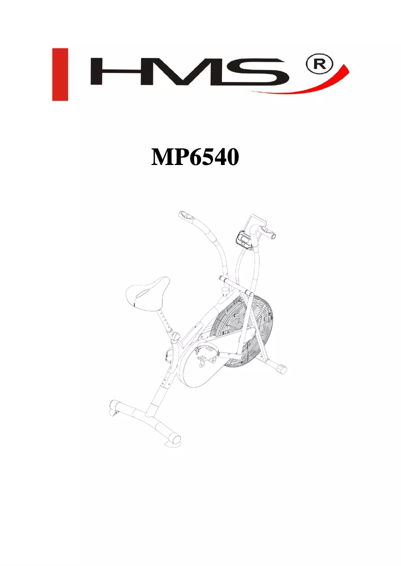Image de la première page du manuel de l'appareil MP6540