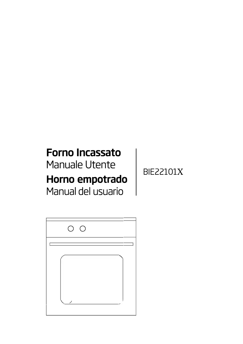 Page 1 de la notice Manuel utilisateur Beko BIE110X