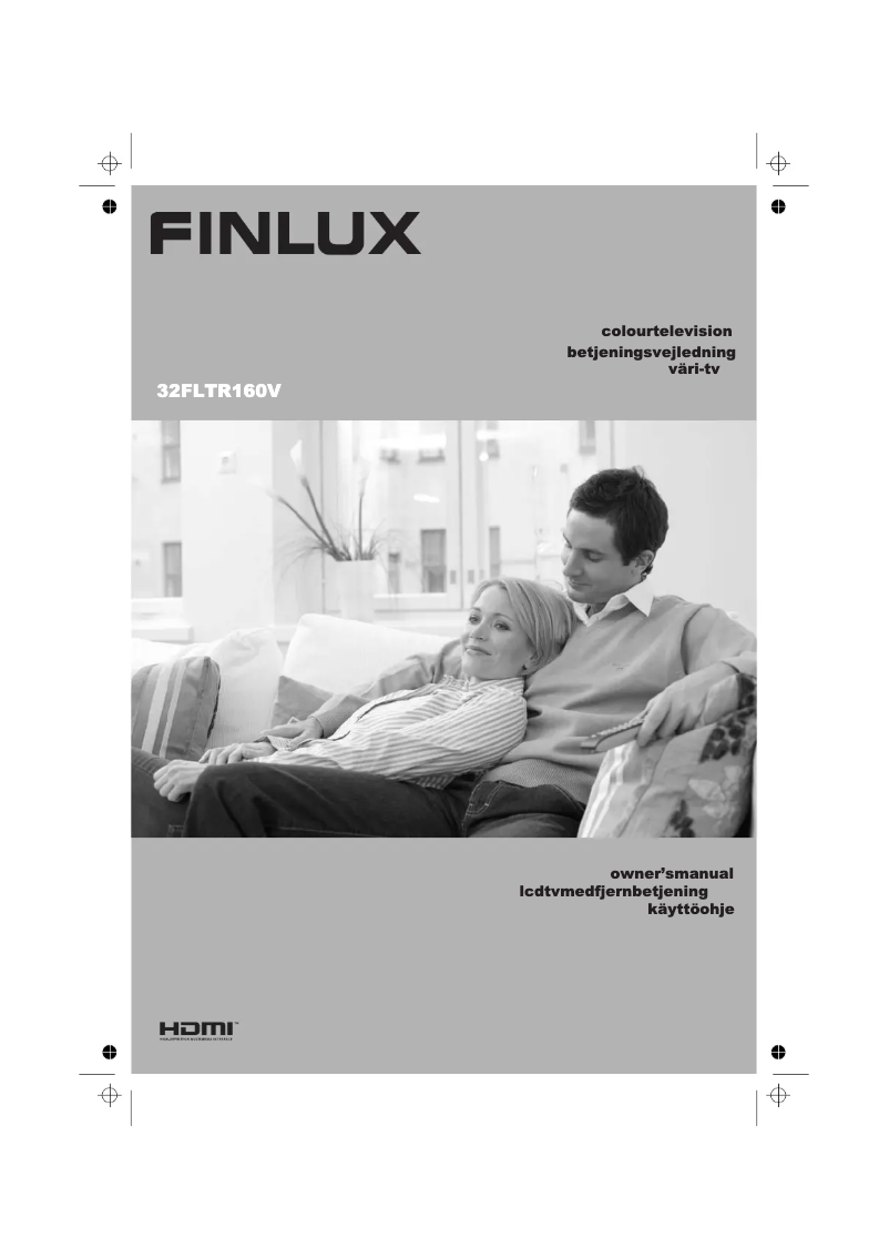 Page n°1 - Manuel utilisateur Finlux 32FLTR160V