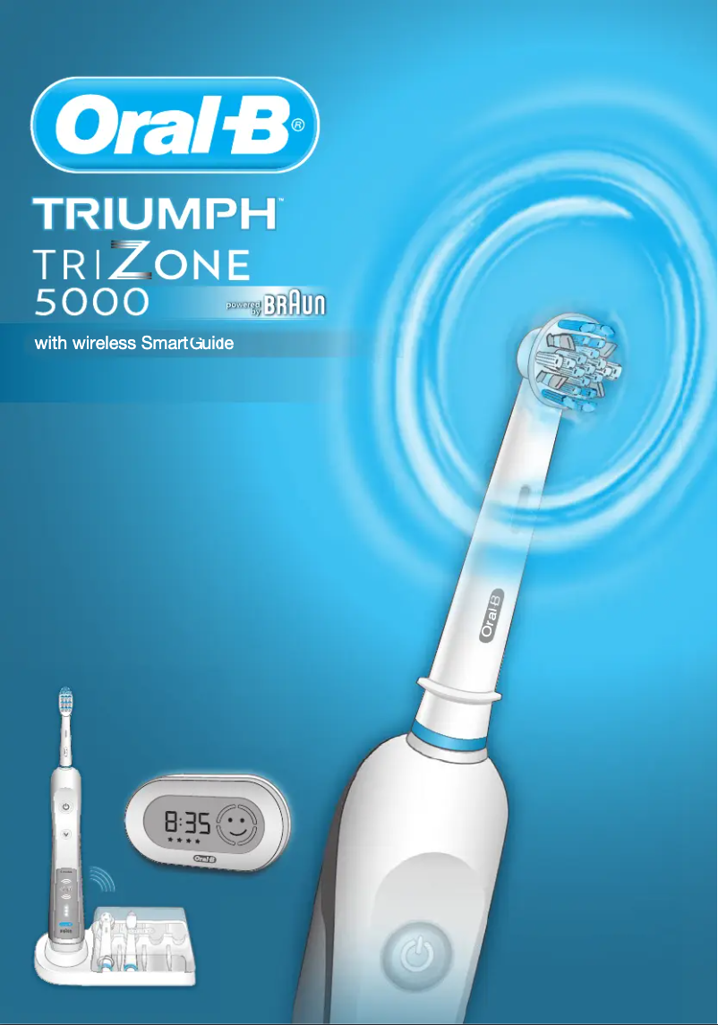Page n°1 - Manuel utilisateur Braun Oral-B TriZone 5000