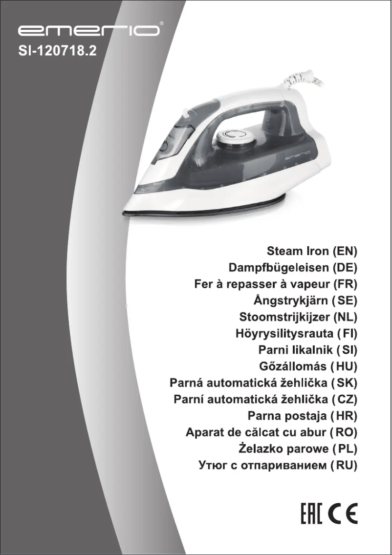 Page n°1 - Manuel utilisateur Emerio SI-120718
