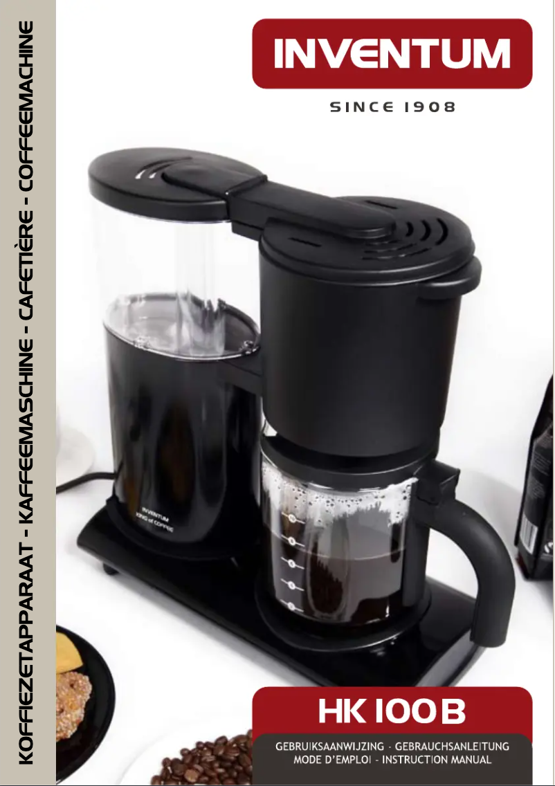 Page 1 de la notice Manuel utilisateur Inventum HK100B