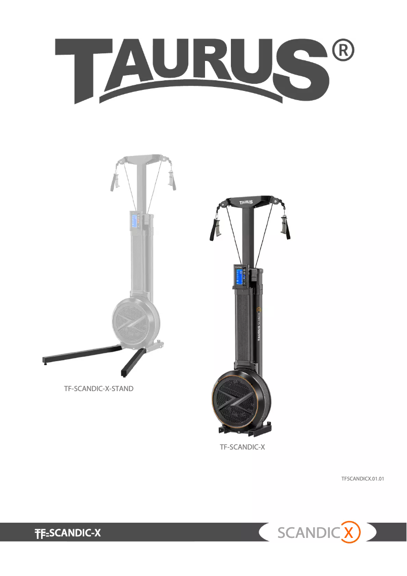 Image de la première page du manuel de l'appareil Scandic-X