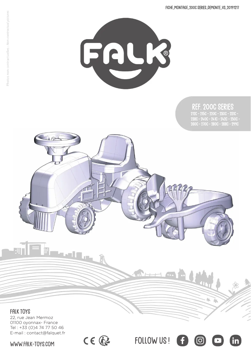 Página 1 del manual Manual de usuario Falk 808-020