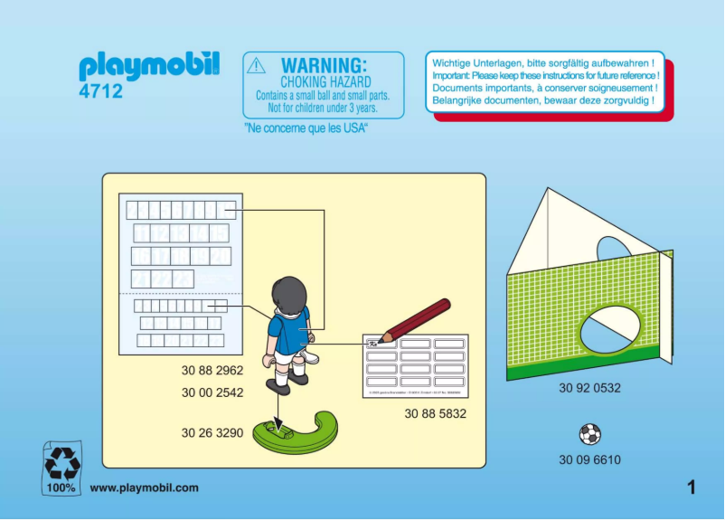 Image de la première page du manuel de l'appareil 4712