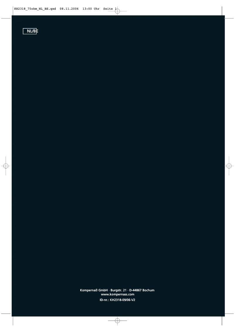 Page 1 de la notice Manuel utilisateur SilverCrest KH2318