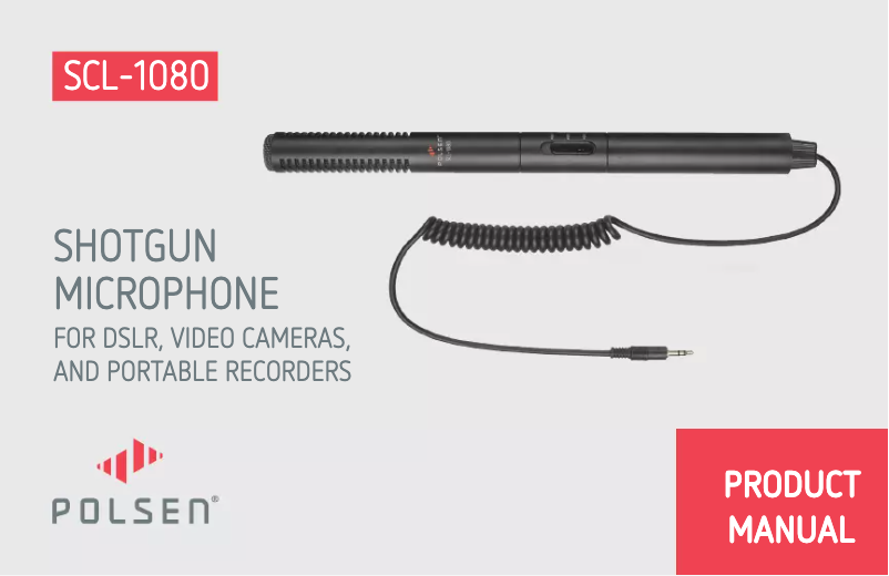 Page n°1 - Manuel utilisateur Polsen SCL-1080