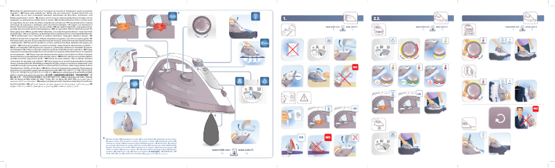 Page n°1 - Manuel utilisateur Tefal Ultragliss Anti-Calc Plus FV6832