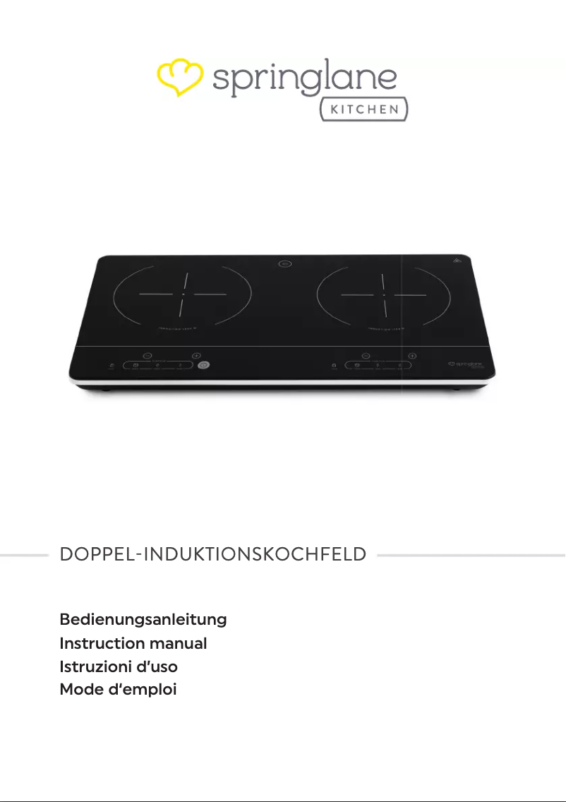 Page 1 de la notice Manuel utilisateur Springlane 130032