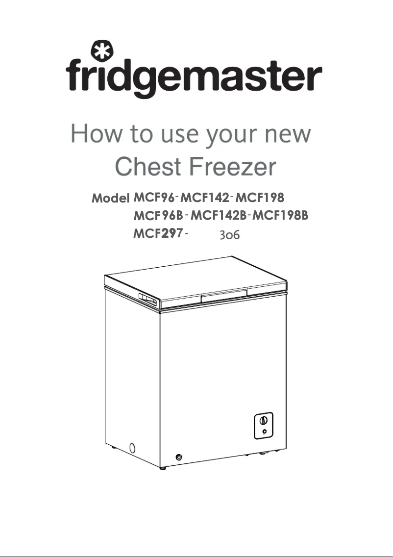 Page n°1 - Manuel utilisateur Fridgemaster MCF297
