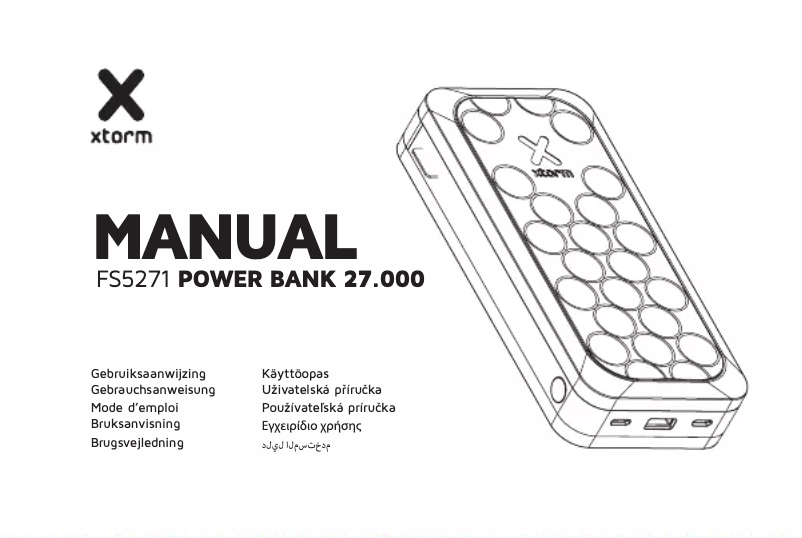 Page 1 de la notice Manuel utilisateur Xtorm FS5271