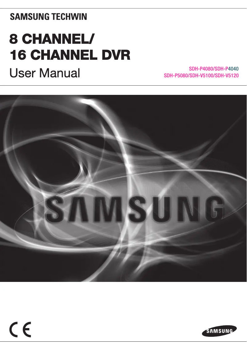 Page 1 de la notice Manuel utilisateur Samsung SDH-V5120