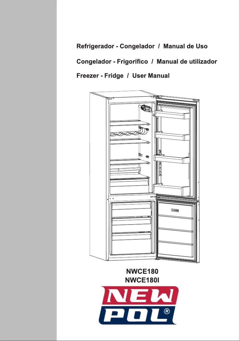 Page n°1 - Manuel utilisateur New Pol NWCE180I