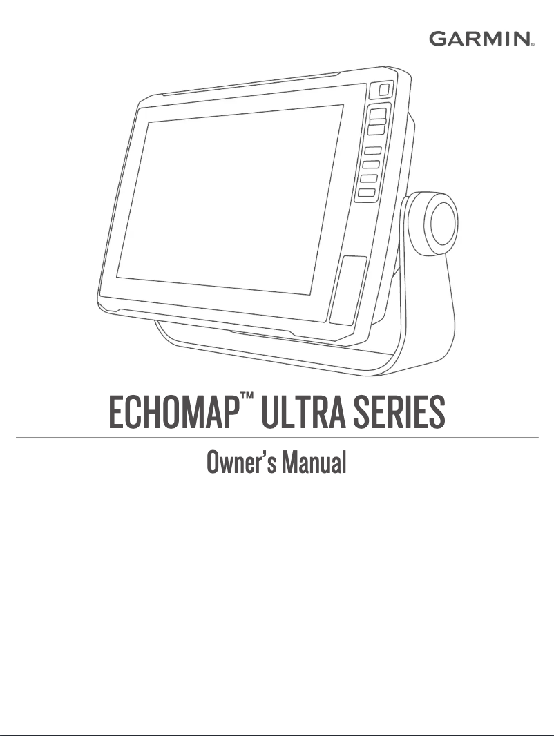 Image de la première page du manuel de l'appareil echoMAP Ultra 126sv