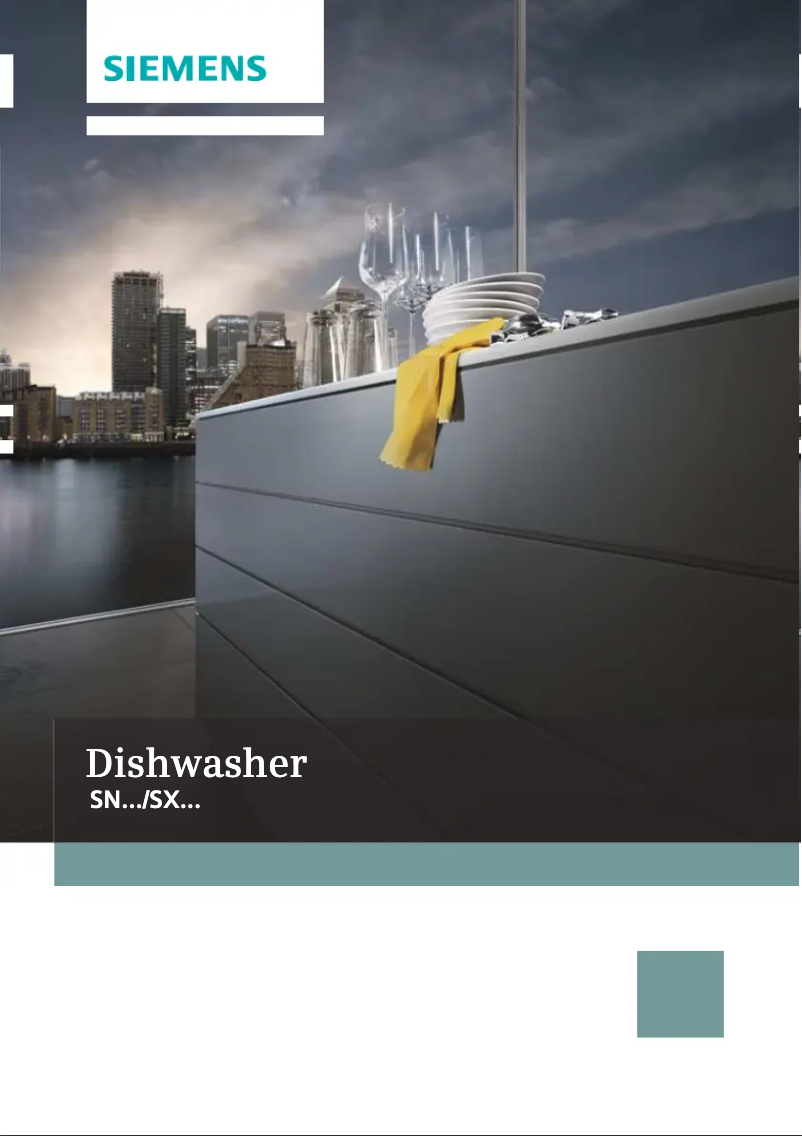 Image de la première page du manuel de l'appareil SN65E006EU