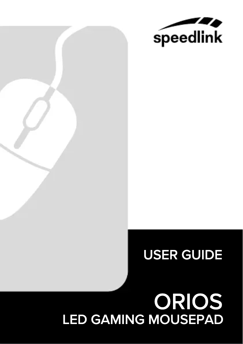 Image de la première page du manuel de l'appareil Orios LED