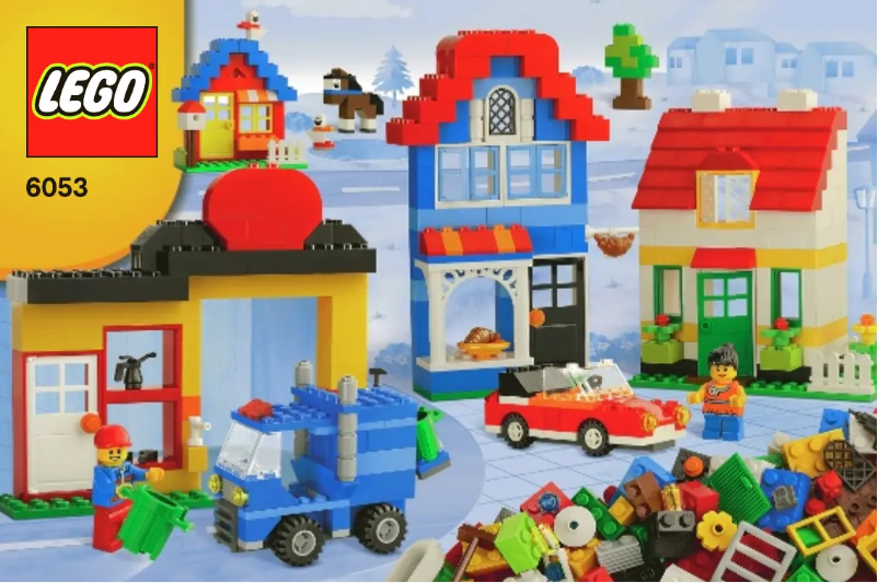 Page n°1 - Manuel utilisateur Lego Classic 6053