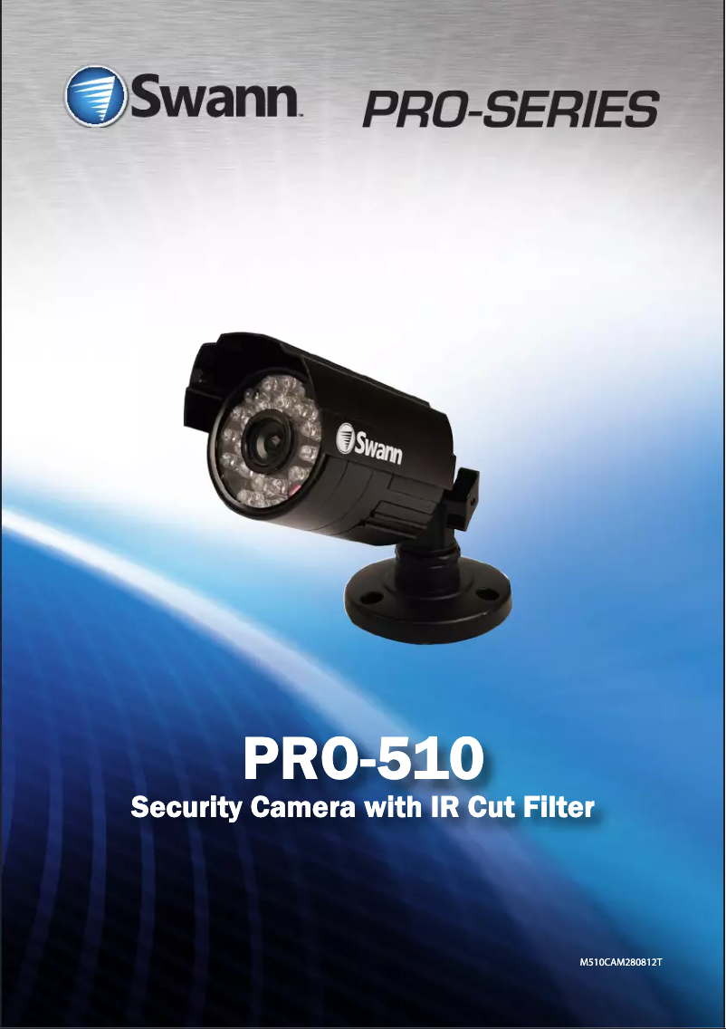 Page n°1 - Manuel utilisateur Swann PRO-510
