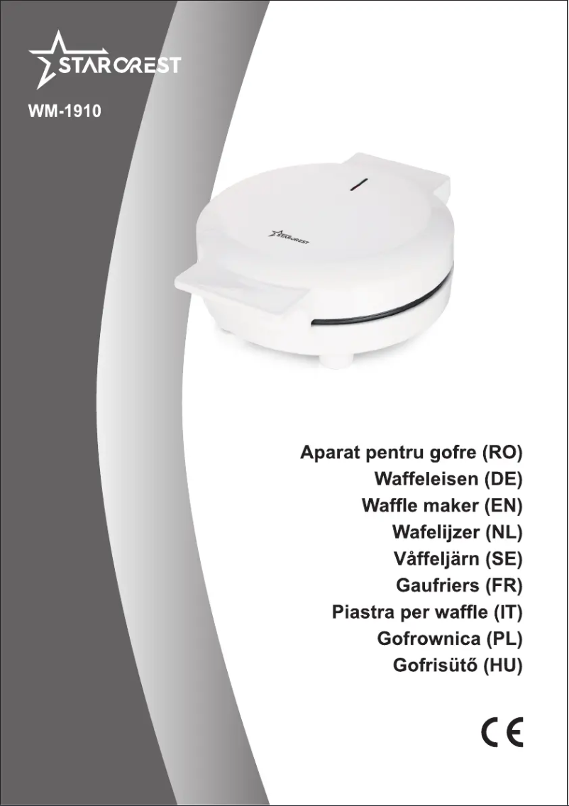 Image de la première page du manuel de l'appareil WM-121155