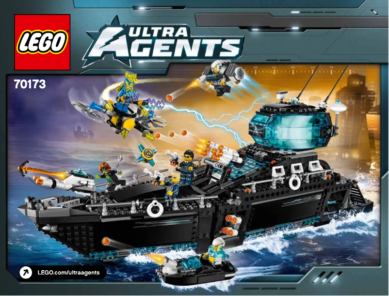 Página 1 del manual Manual de usuario Lego Ultra Agents 70173