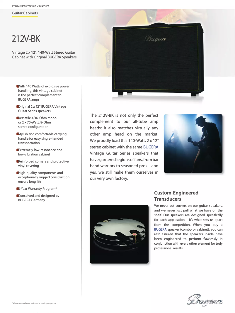 Image de la première page du manuel de l'appareil 212V-BK