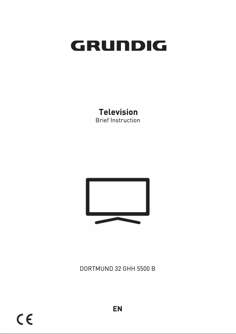 Page n°1 - Manuel utilisateur Grundig DORTMUND 32 GHH 5500 B