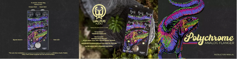 Image de la première page du manuel de l'appareil Polychrome