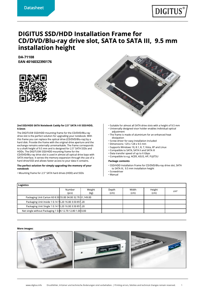 Image de la première page du manuel de l'appareil DA-71108