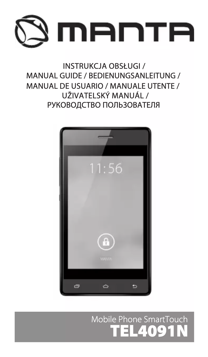 Page n°1 - Manuel utilisateur Manta SmartTouch TEL4091N