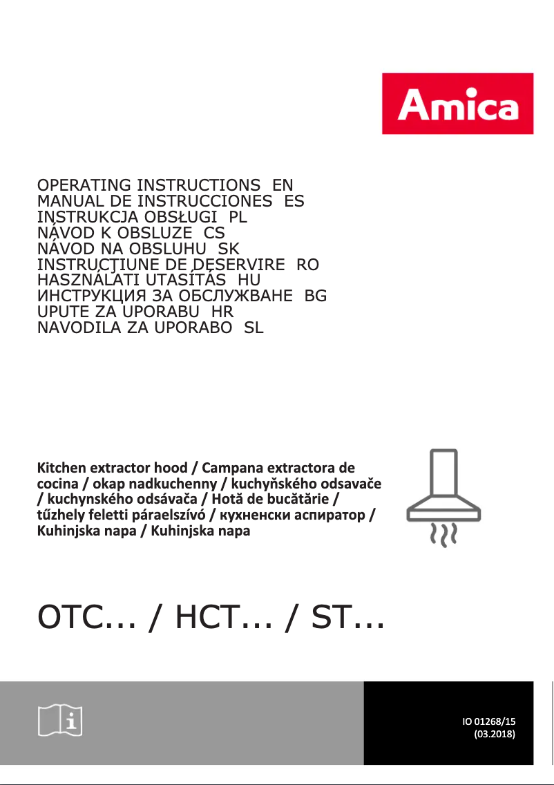 Página 1 del manual Manual de usuario Amica OTC611W