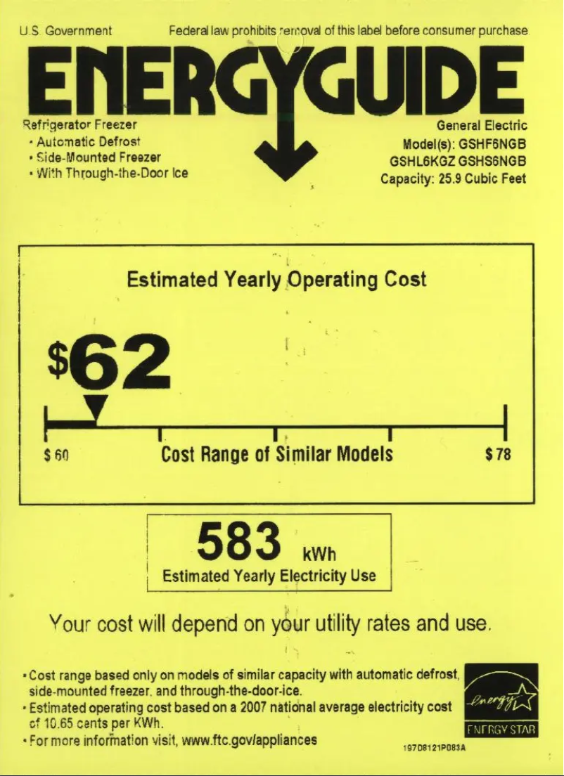 Imagen de la primera página del manual del dispositivo GSHF6NGBWW
