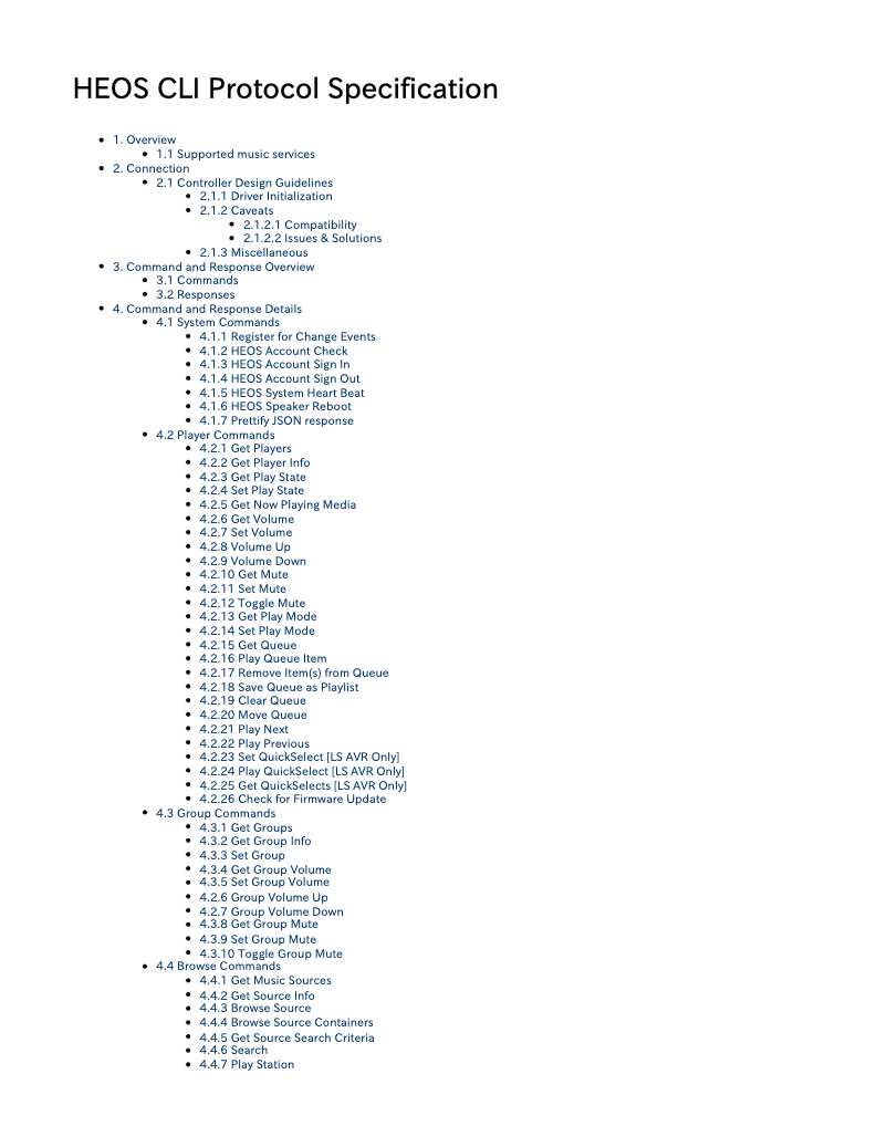 Page n°1 - Fiche technique Denon AVR-S750H