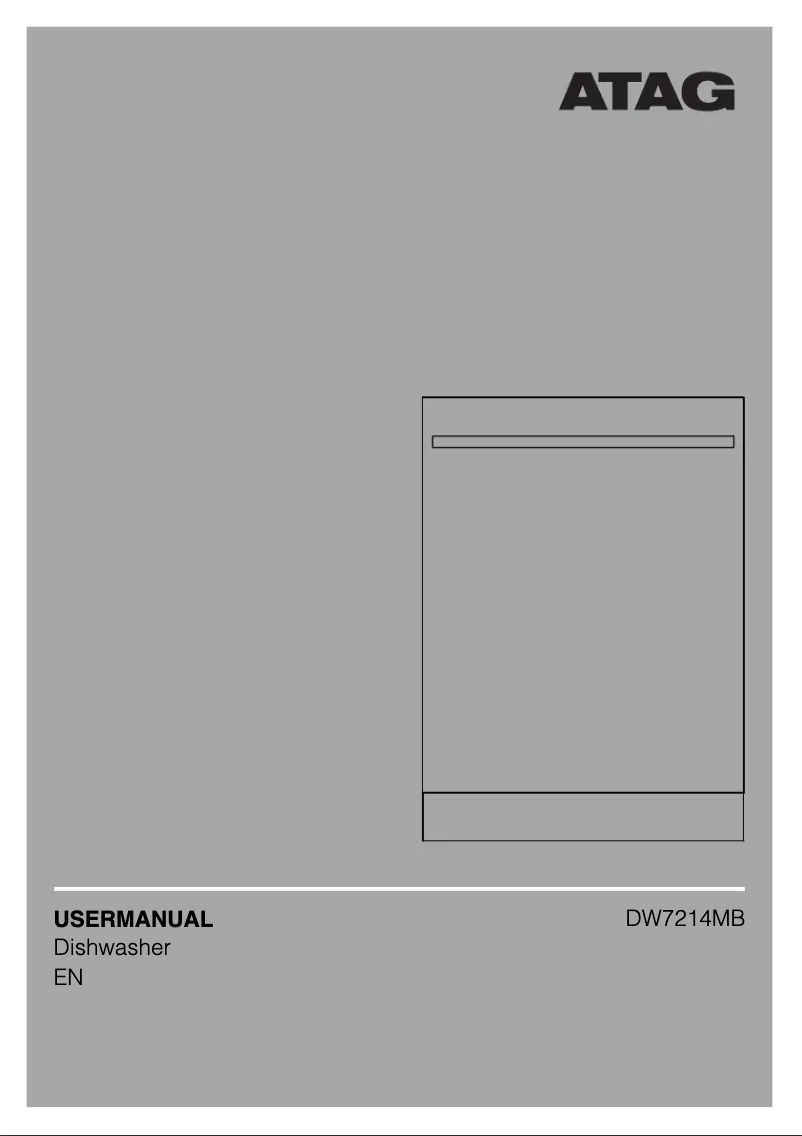 Page n°1 - Manuel utilisateur Atag DW7214MB