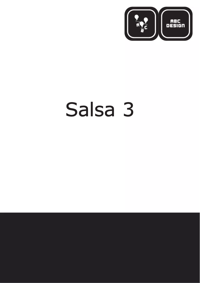 Image de la première page du manuel de l'appareil Salsa 3