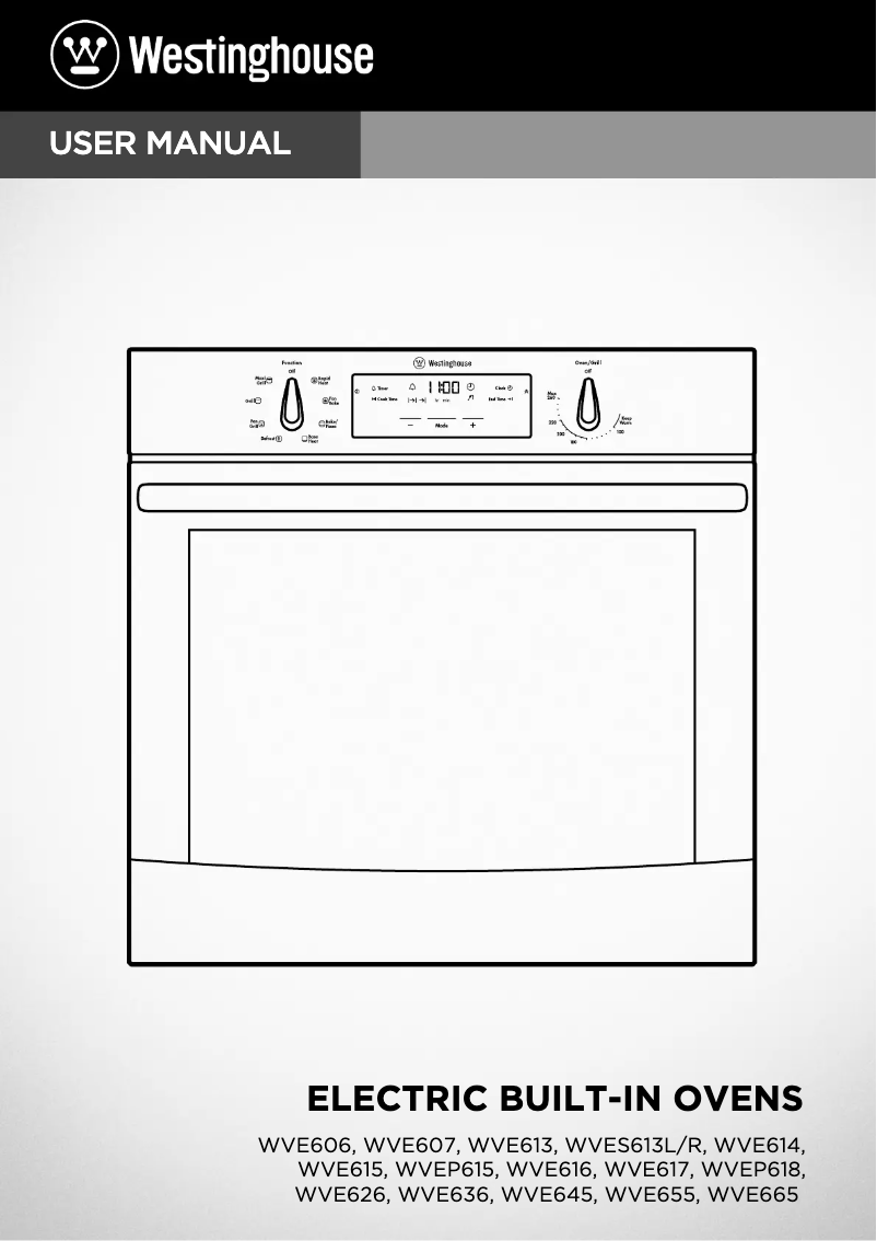 Image de la première page du manuel de l'appareil WVE606