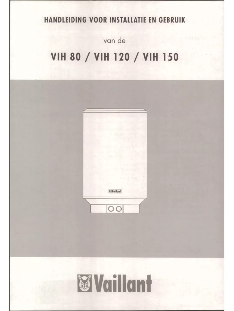 Image de la première page du manuel de l'appareil VIH 120