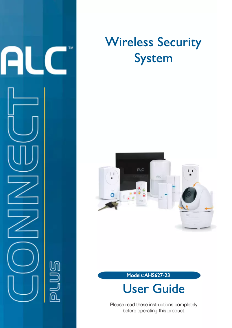 Image de la première page du manuel de l'appareil AHS627-23