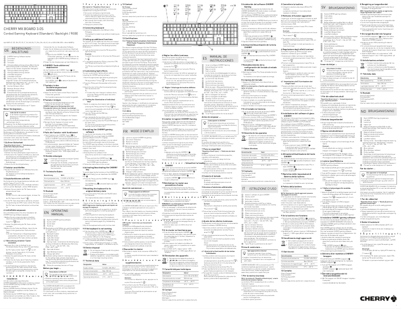 Image de la première page du manuel de l'appareil MX BOARD 3.0S