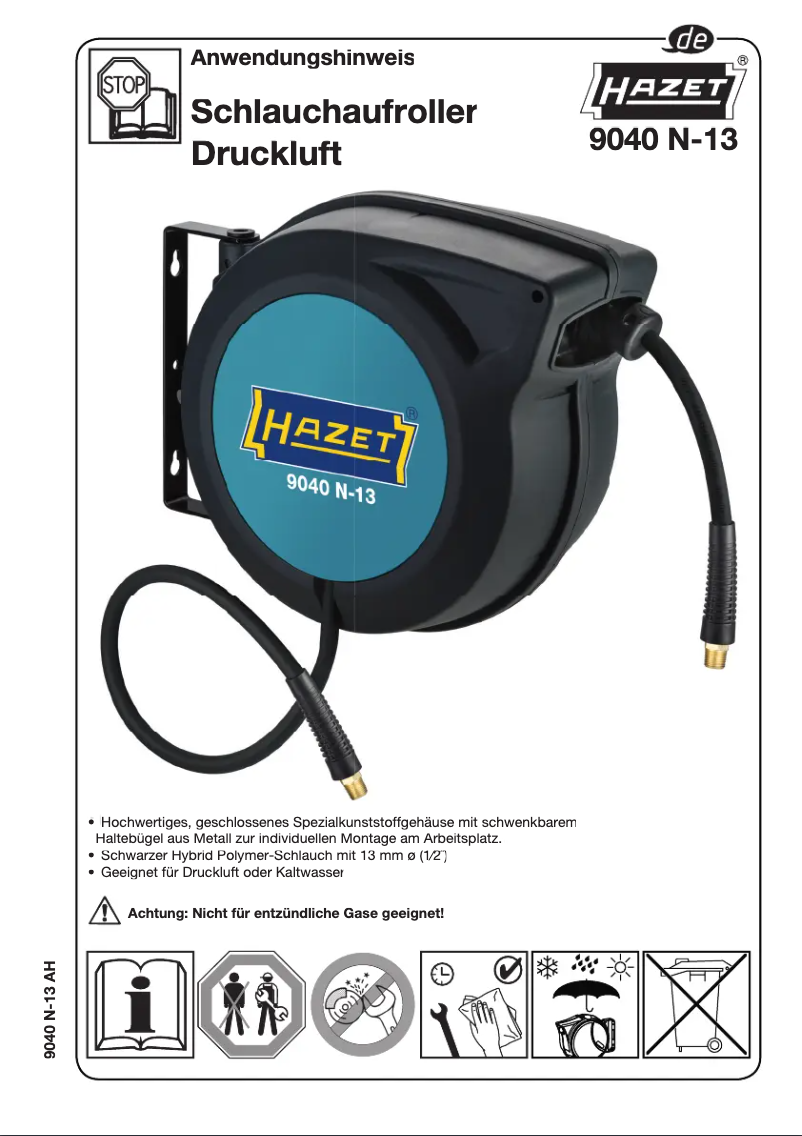 Página 1 del manual Manual de usuario Hazet 9040N-13