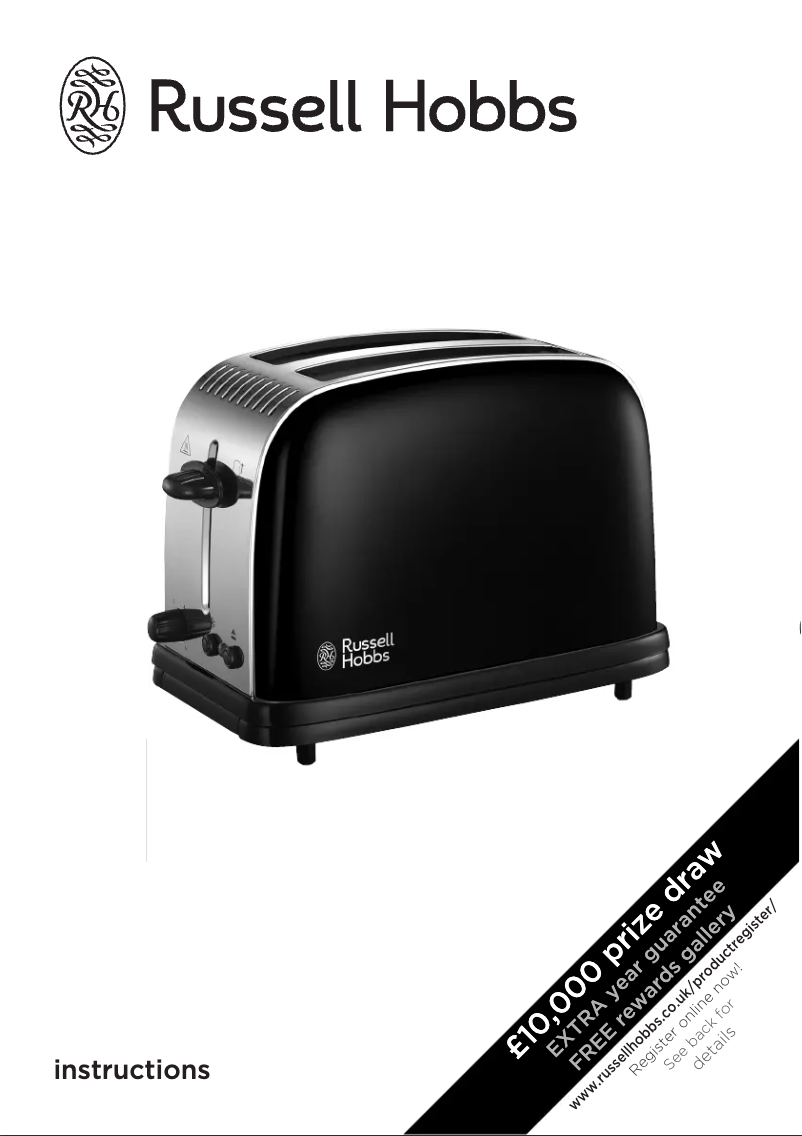 Page 1 de la notice Manuel utilisateur Russell Hobbs Colours Plus 23331