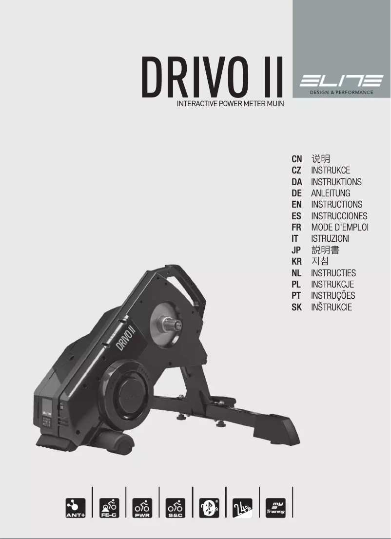 Image de la première page du manuel de l'appareil Drivo II