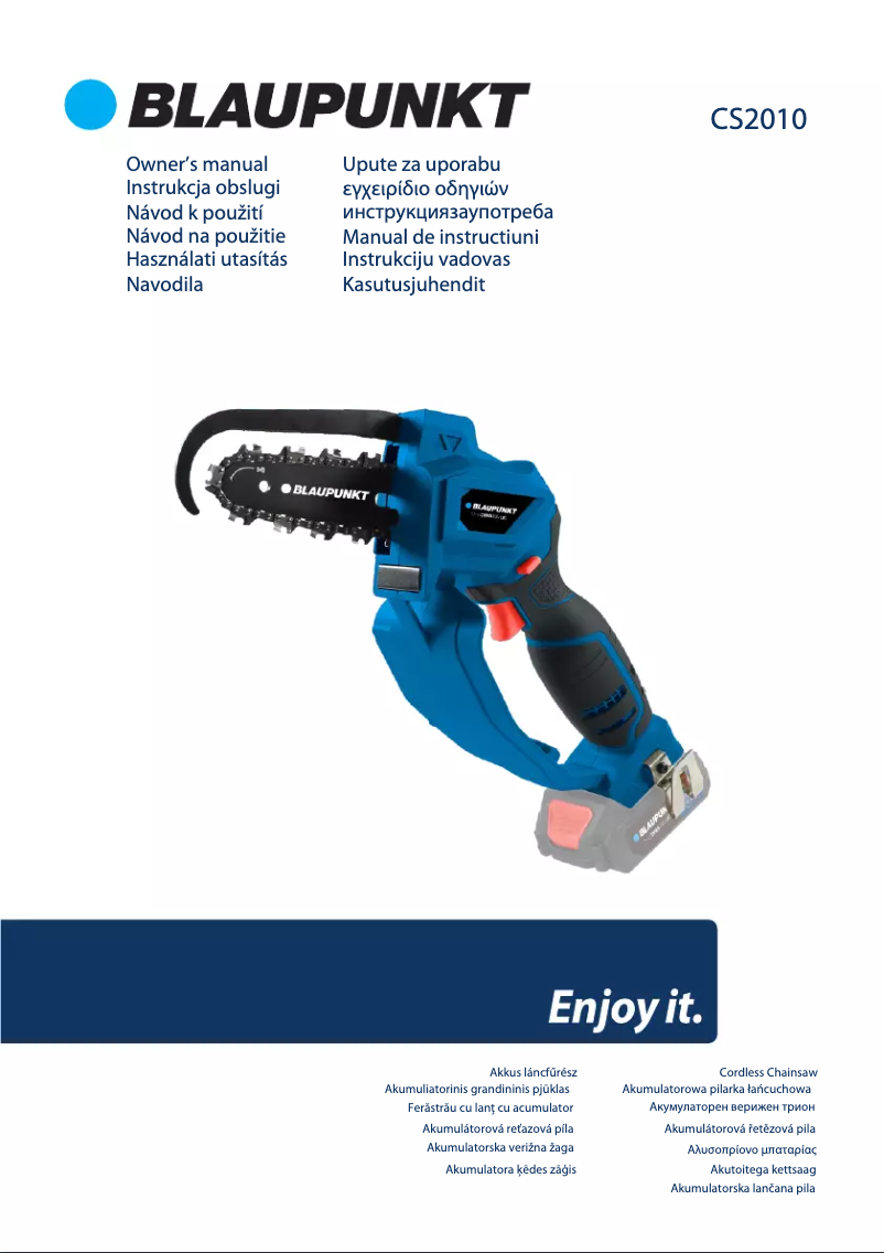 Page n°1 - Manuel utilisateur Blaupunkt CS2010