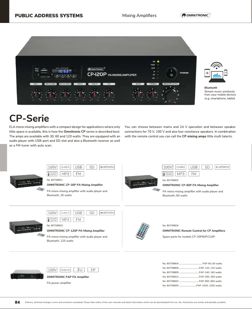 Image de la première page du manuel de l'appareil PAP-350