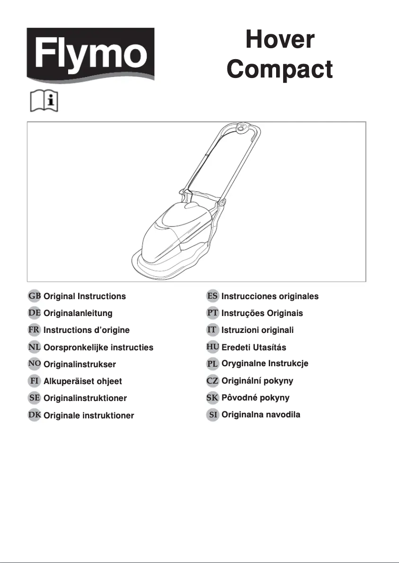 Image de la première page du manuel de l'appareil Hover Compact 300